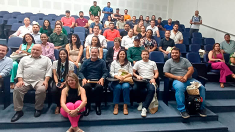 O consórcio CBC participa de curso sobre gestão ambiental municipal.